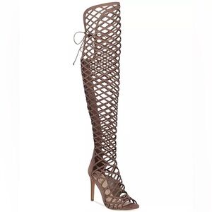 Vince Camuto Keliana Over-the-Knee Cage Heels